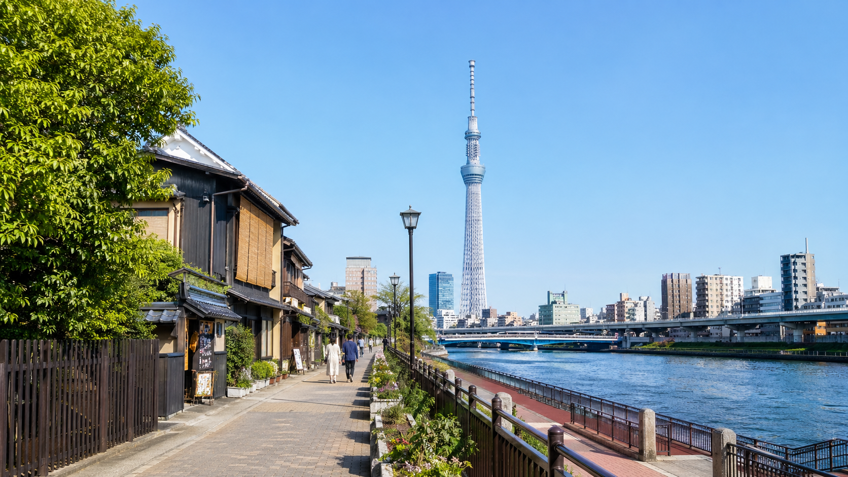 浅草 スカイツリー 散歩コースを徒歩で楽しむ観光ルートのイメージ