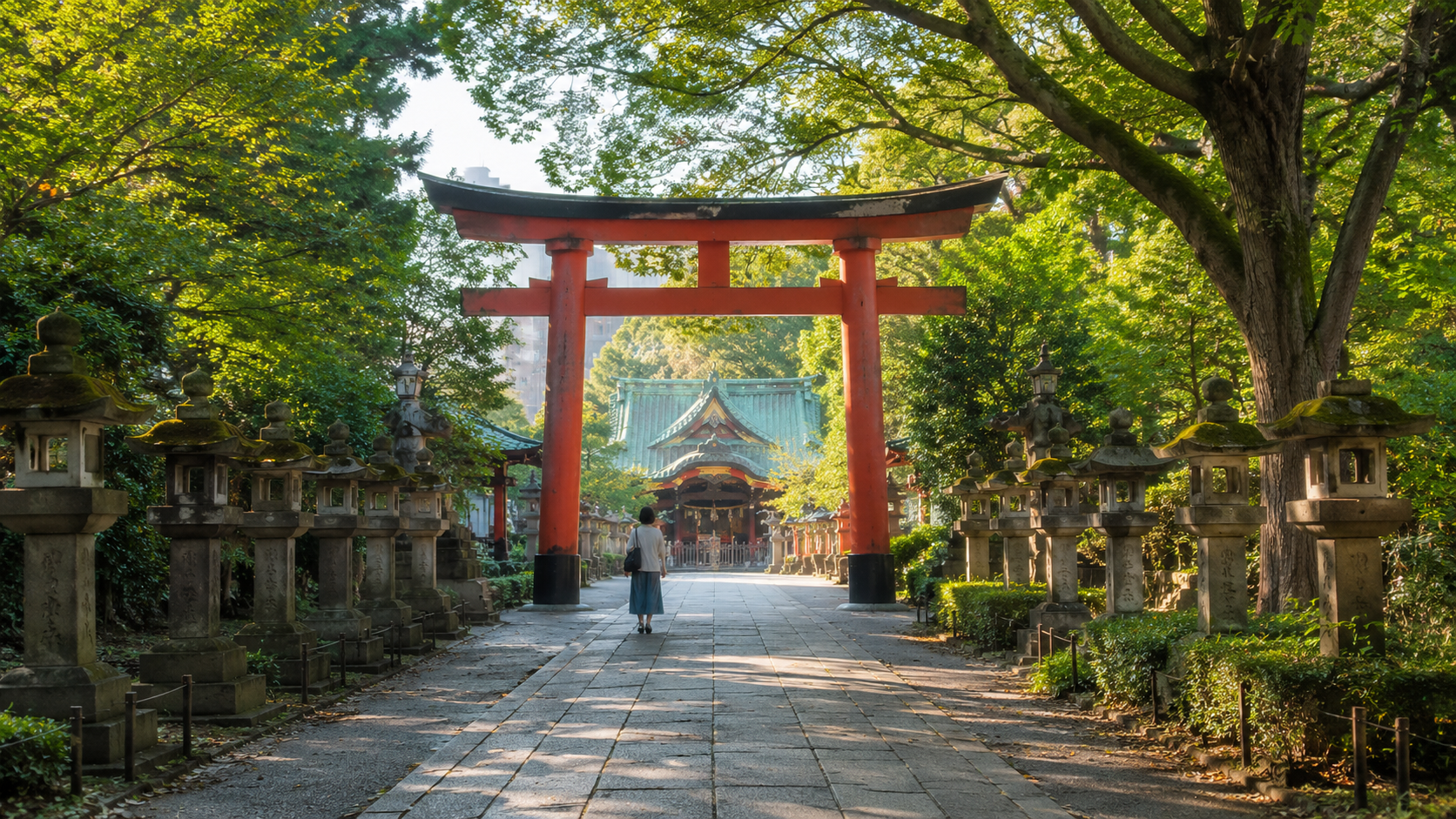 alt：上野公園で神社と寺院のパワースポットを巡る基本ガイド